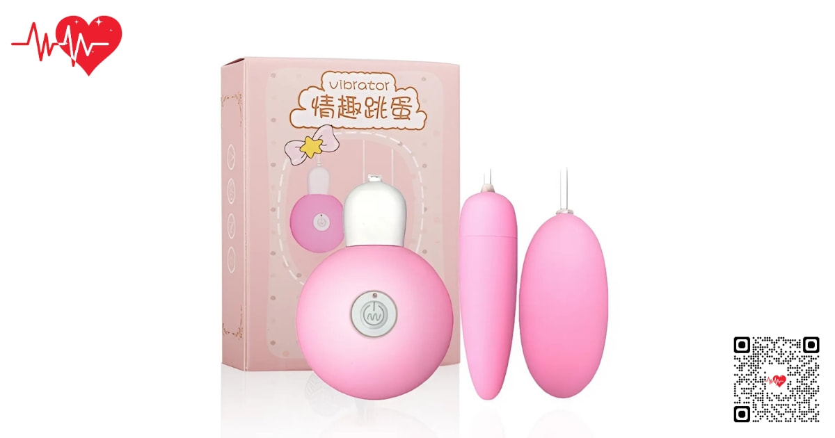 Sextoy trứng rung 2 đầu Mizz Zee kết hợp dương vật Mini siêu sướng