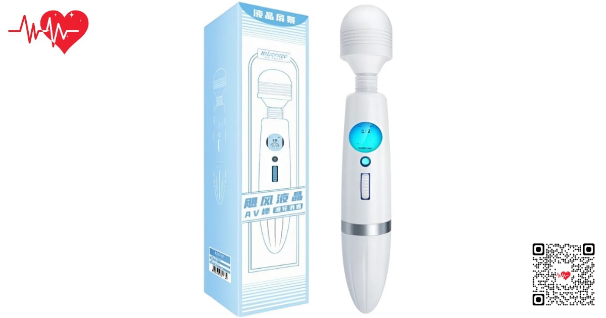 Chày rung 2 đầu Mizz Zee có lưỡi liếm điểm G 12 chế độ Rung