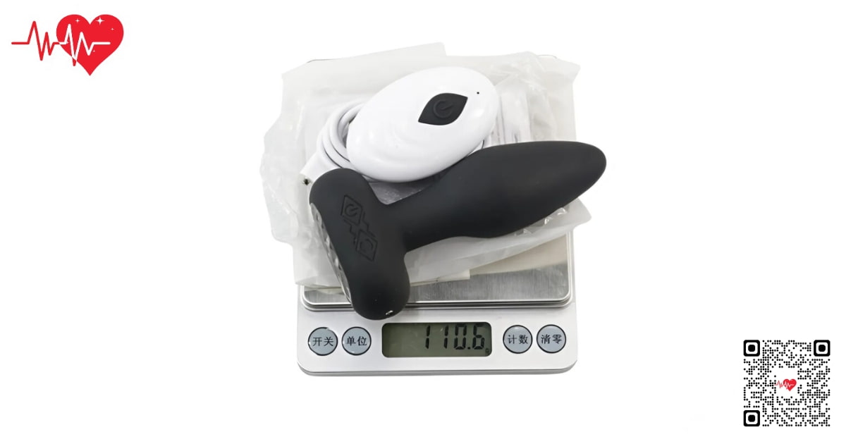Đồ chơi hậu môn xoay 360 độ rung điều khiển