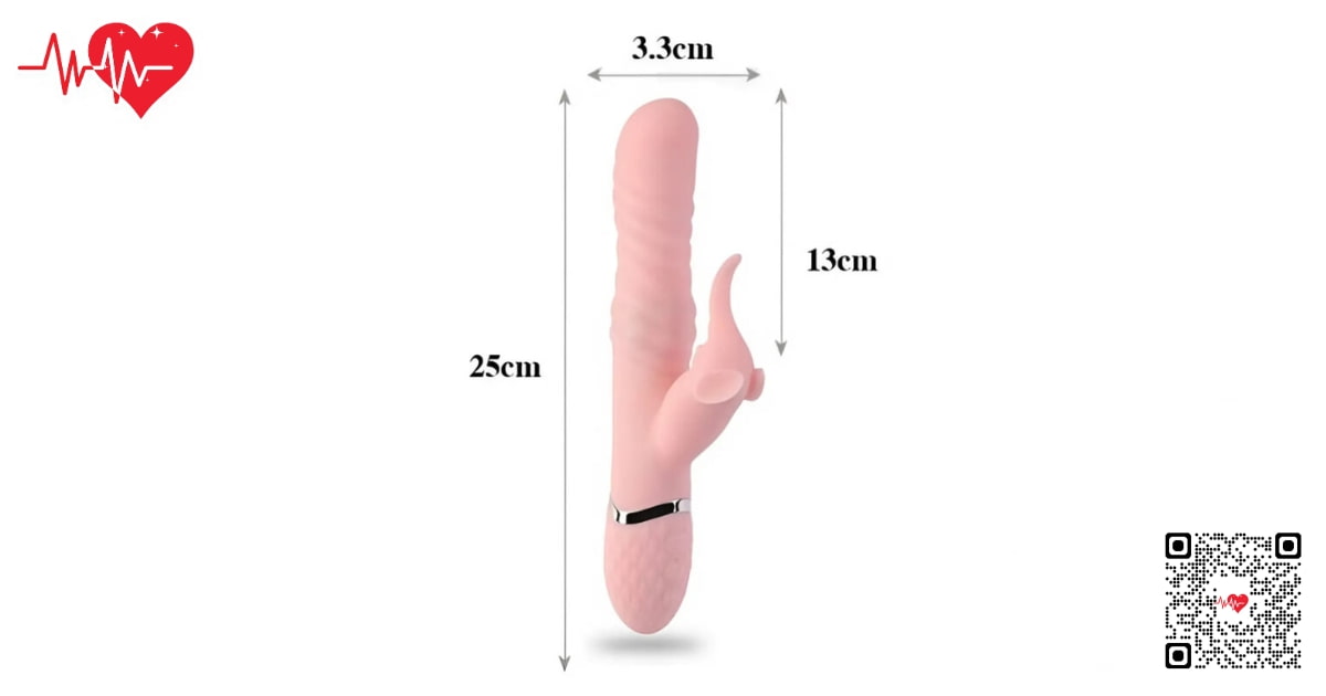 Dương vật giả Aphrovibe voi con rung thụt lắc siêu sướng