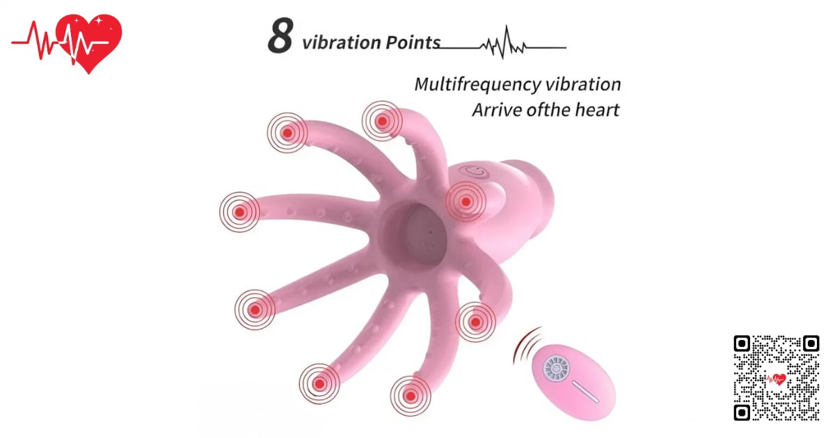 Dương vật giả Small Octopus bạch tuộc 10 chế độ rung