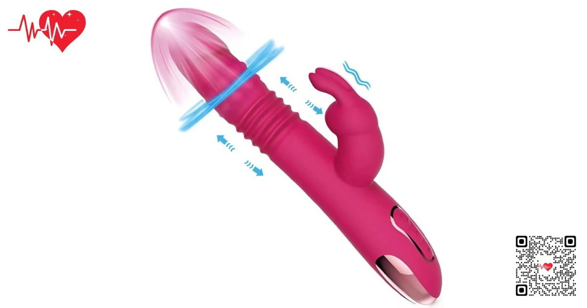 Dương vật giả Vibrator rung thụt xoay