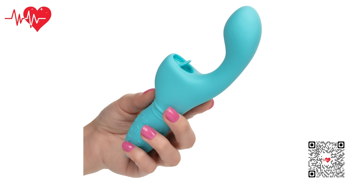 Máy rung CalExotics Kiss Flicker lưỡi liếm