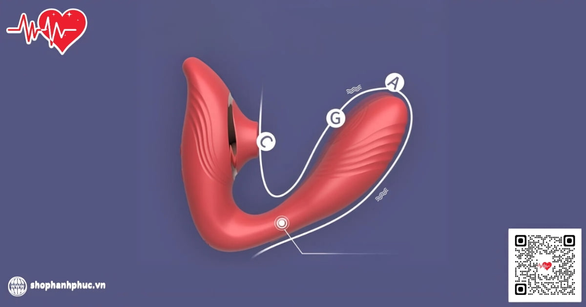 Máy rung sextoy Sensual Vibe Pro kích thích điểm G