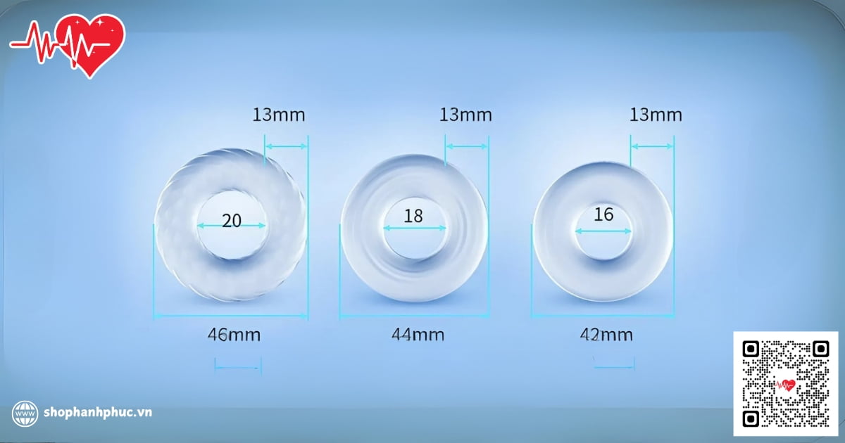 Vòng đeo dương vật Leten Silicone