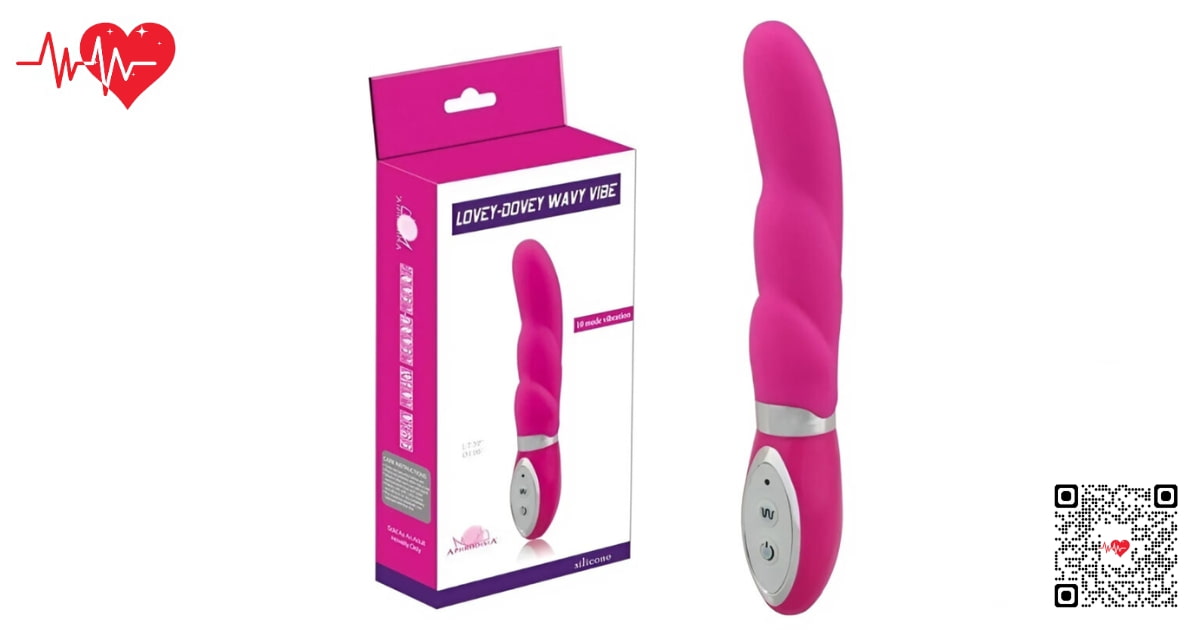 sextoy dương vật giả Lovey Dovey Wavy Vibe