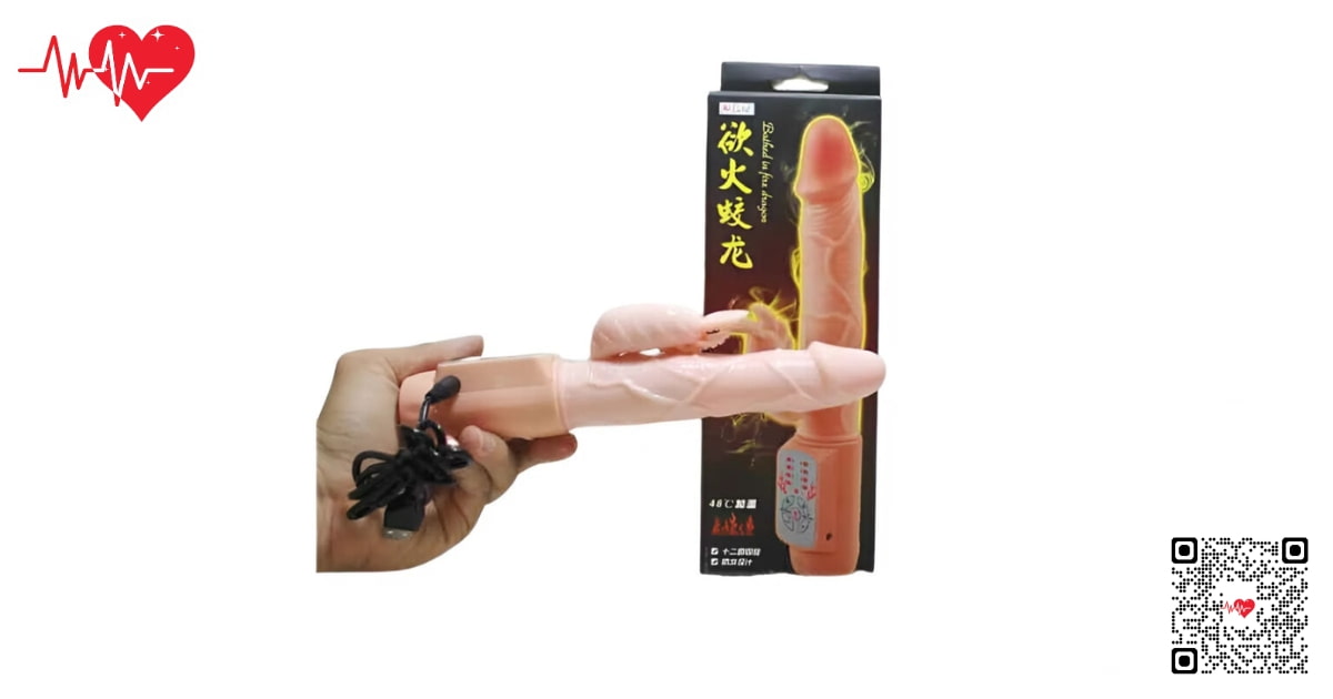 sextoy dương vật giả phát nhiệt ấm