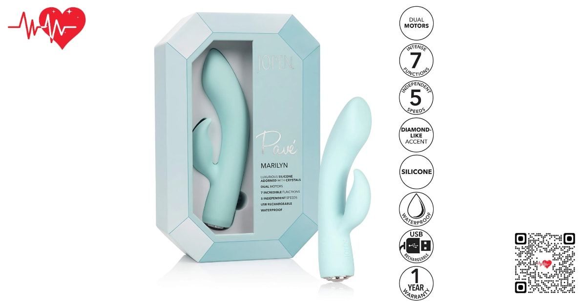 sextoy máy rung Jopen Pavé Marilyn