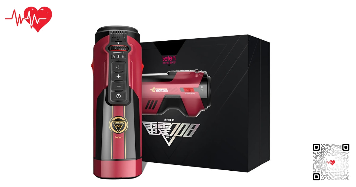 sextoy máy thủ dâm Leten Heating 708 Pro sưởi ấm
