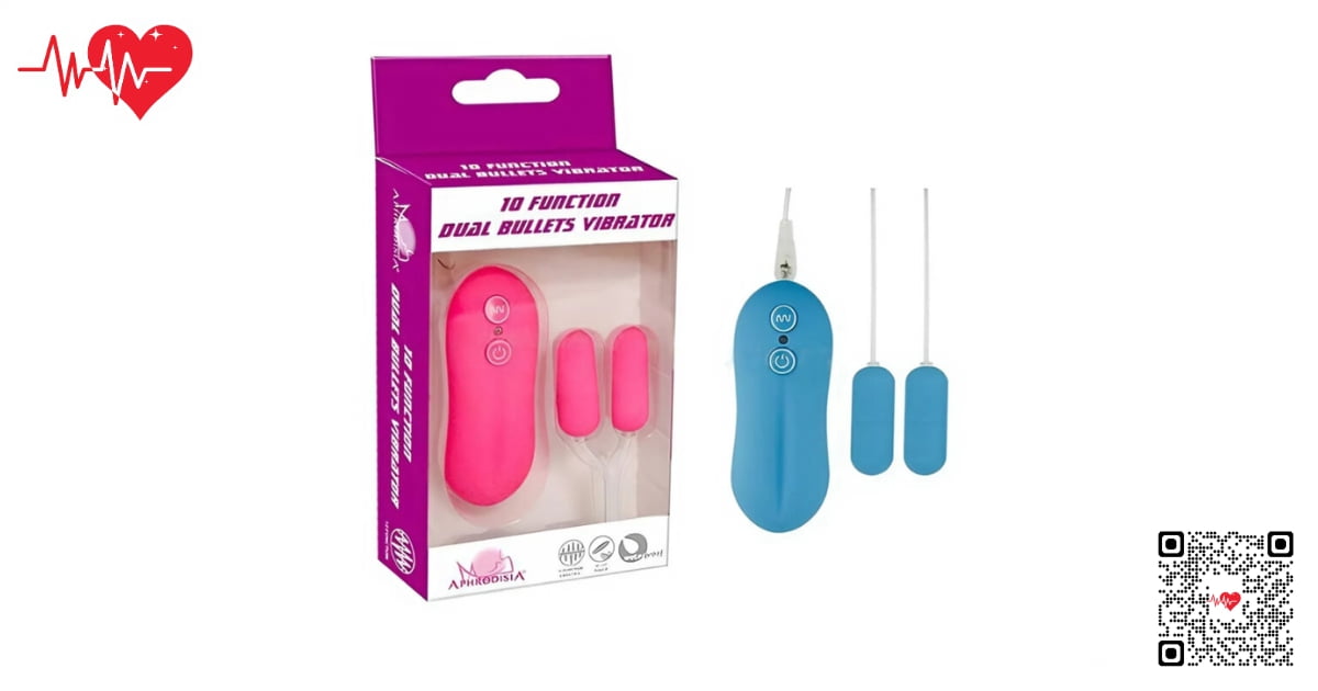 Trứng rung 2 đầu Dual Bullets