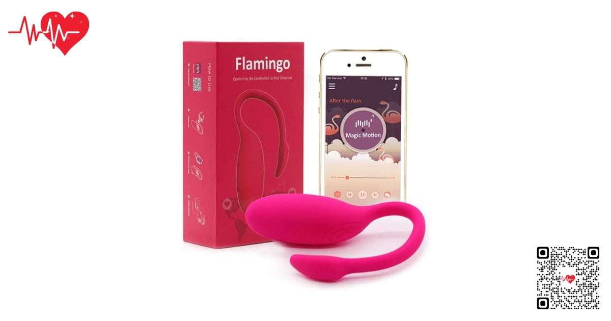 Trứng rung điều khiển Magic Motion Flamingo Max