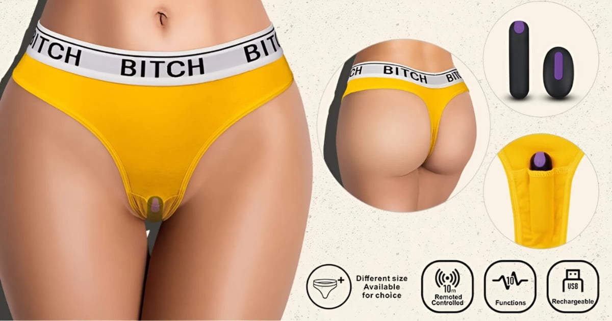 Trứng rung điều khiển từ xa Lovetoy Bitch