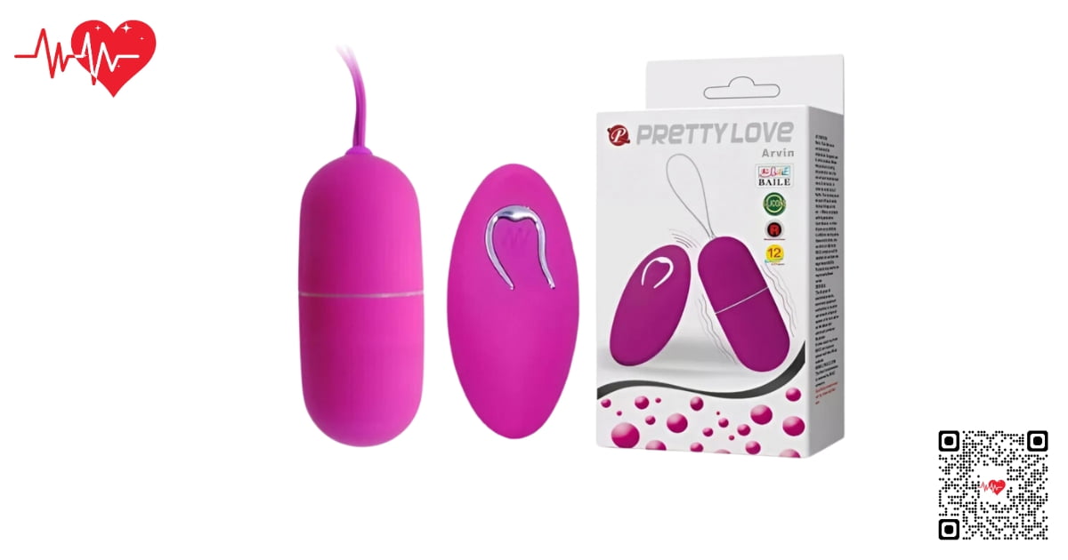 Trứng rung điều khiển từ xa Pretty Love Arvin