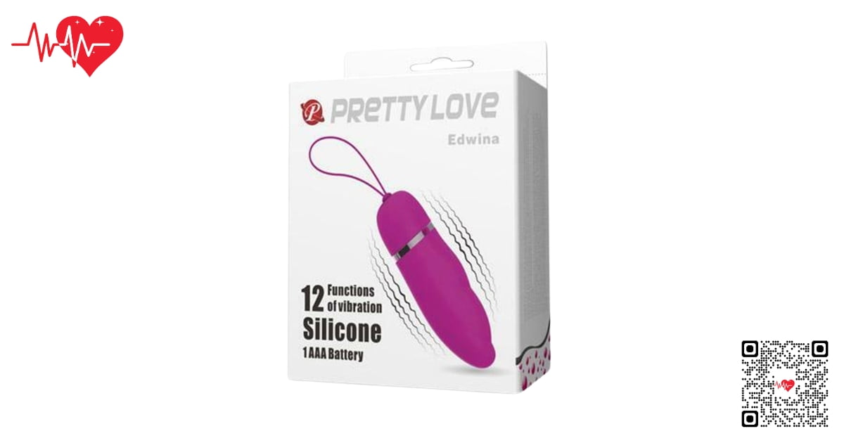 Trứng rung điều khiển từ xa Pretty Love Edwina