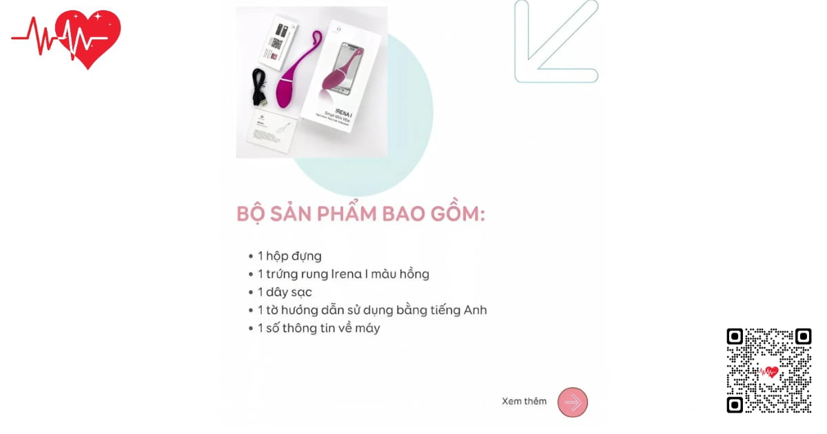 Trứng rung điều khiển từ xa REALOV IRENA