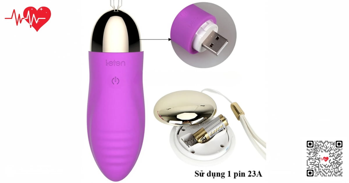 trứng rung không dây có lưỡi